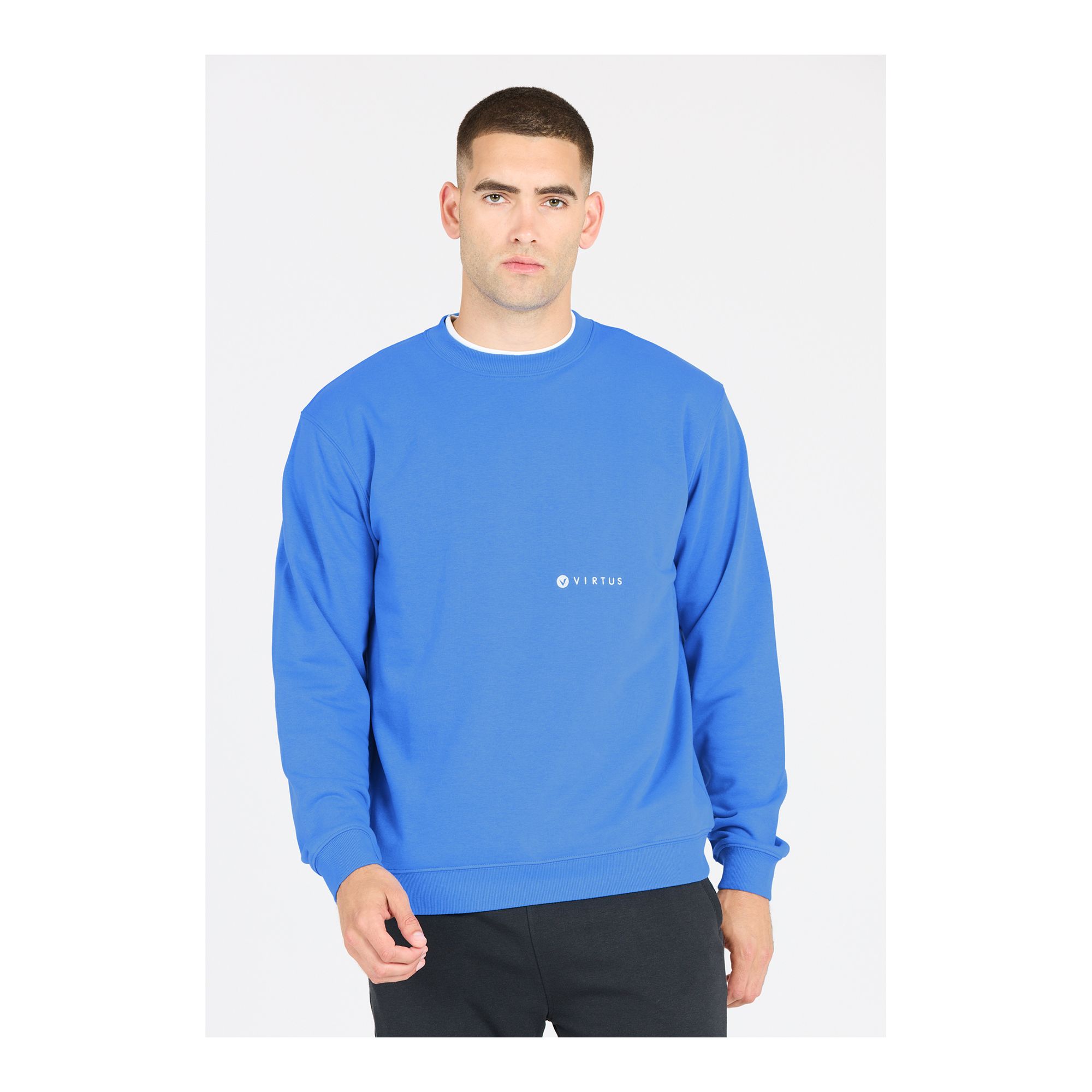 Virtus Kayden M Crew Neck Collegetröja - 3