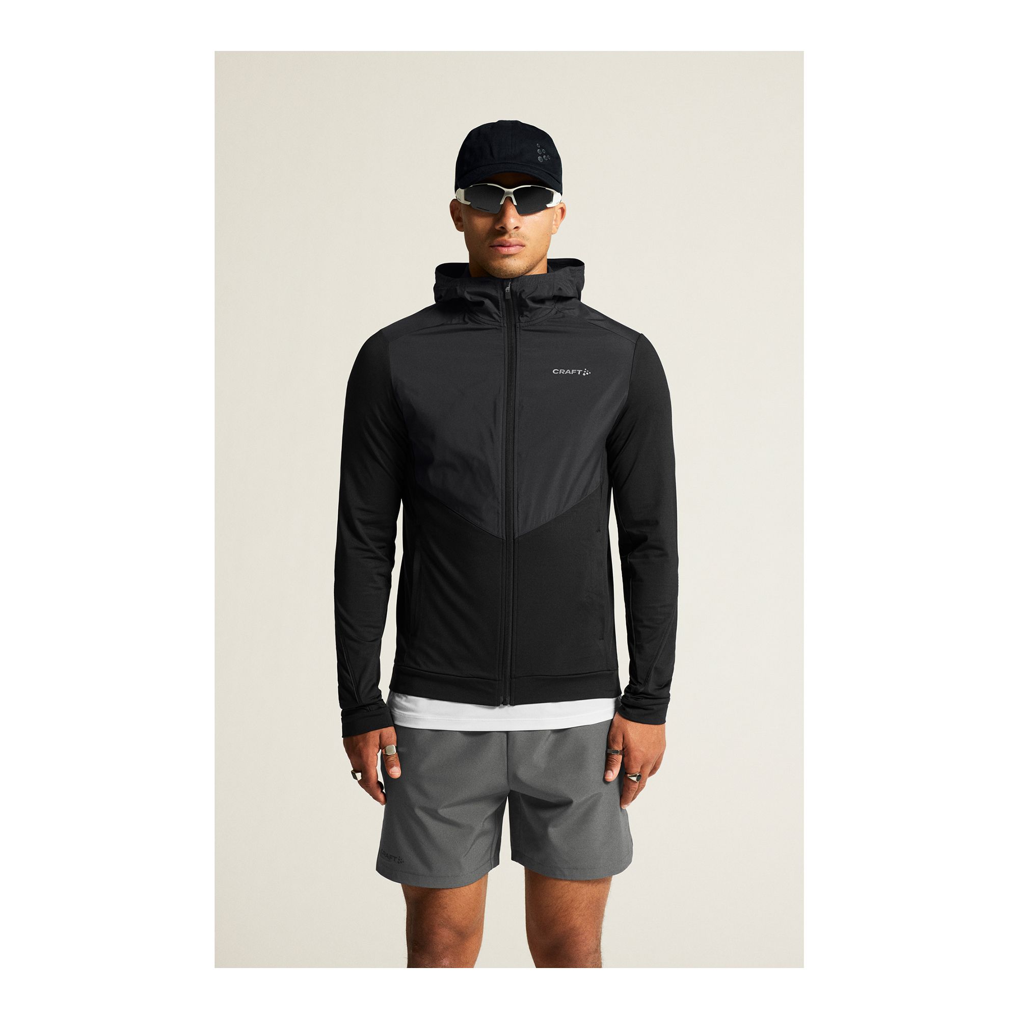 Craft Adv Essence Jersey Hood Jacket 2 M Träningströja - 3