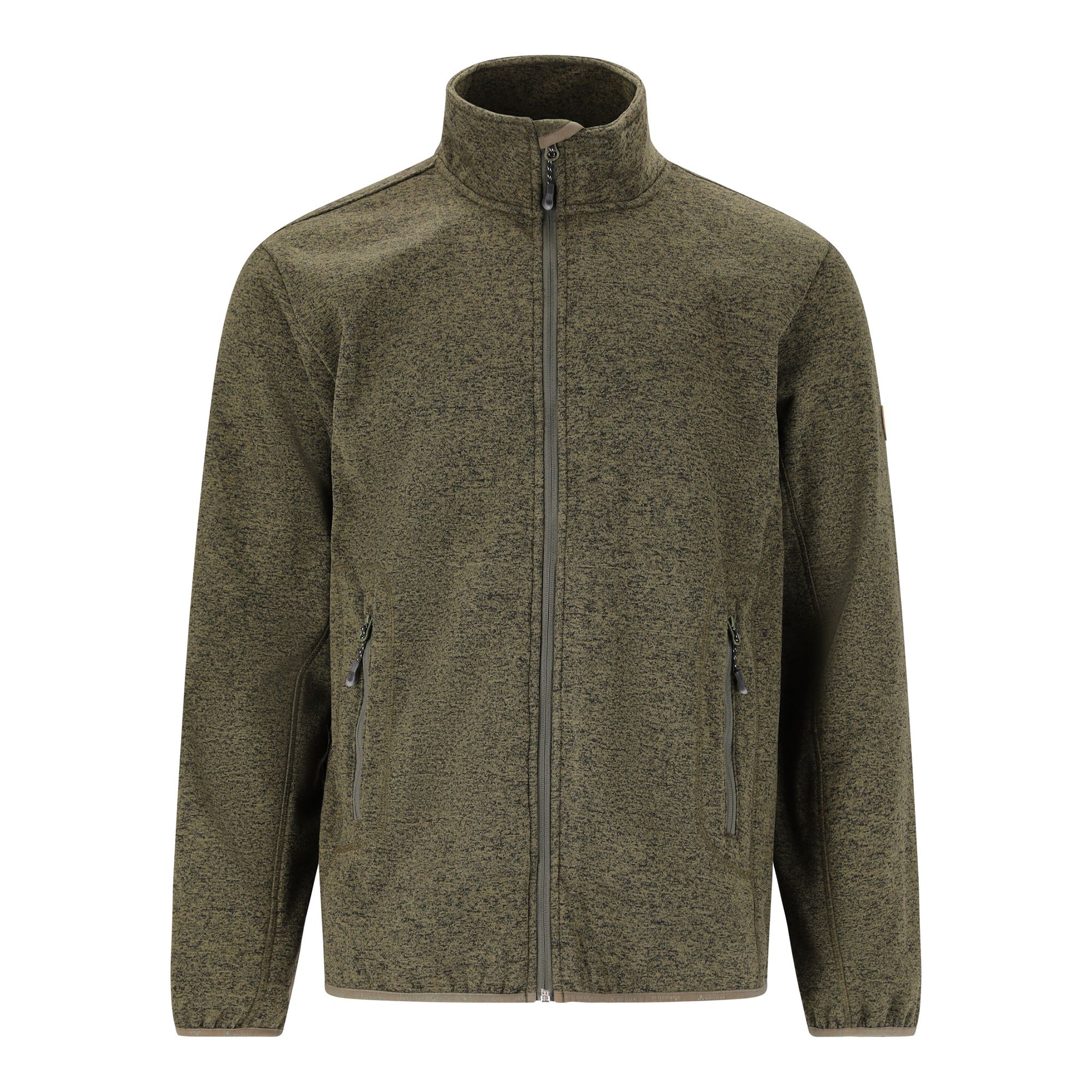 Whistler Sampton M Melange Fleece Jacket Fleecetröja - 3