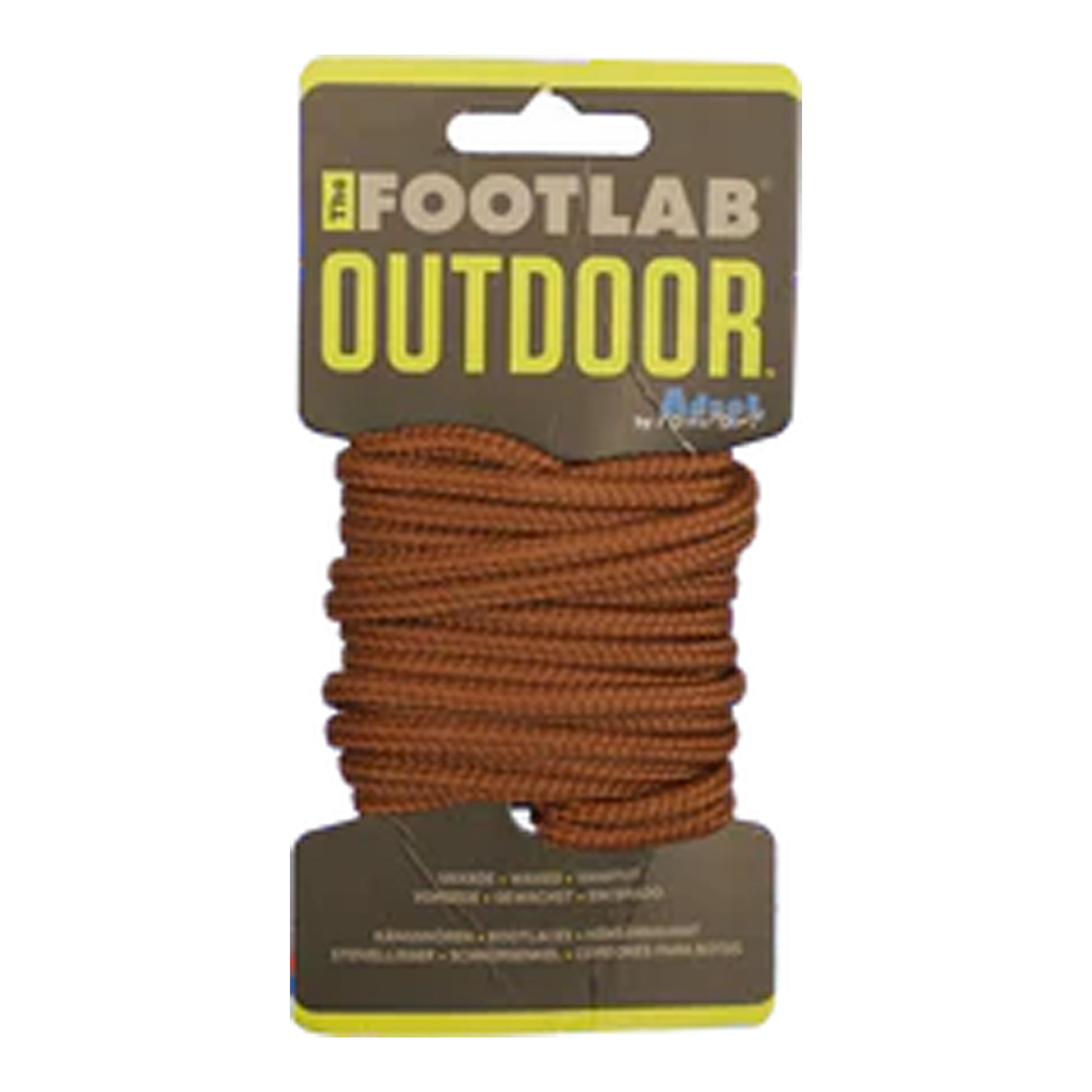 Footlab Skoband Waxed Brun 152Cm