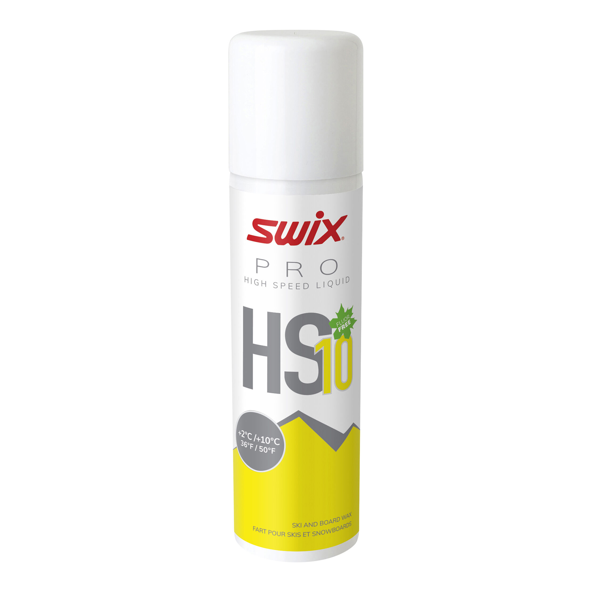 Swix Hs10 Liq. Yellow, +2°C/+10°C, 125ml