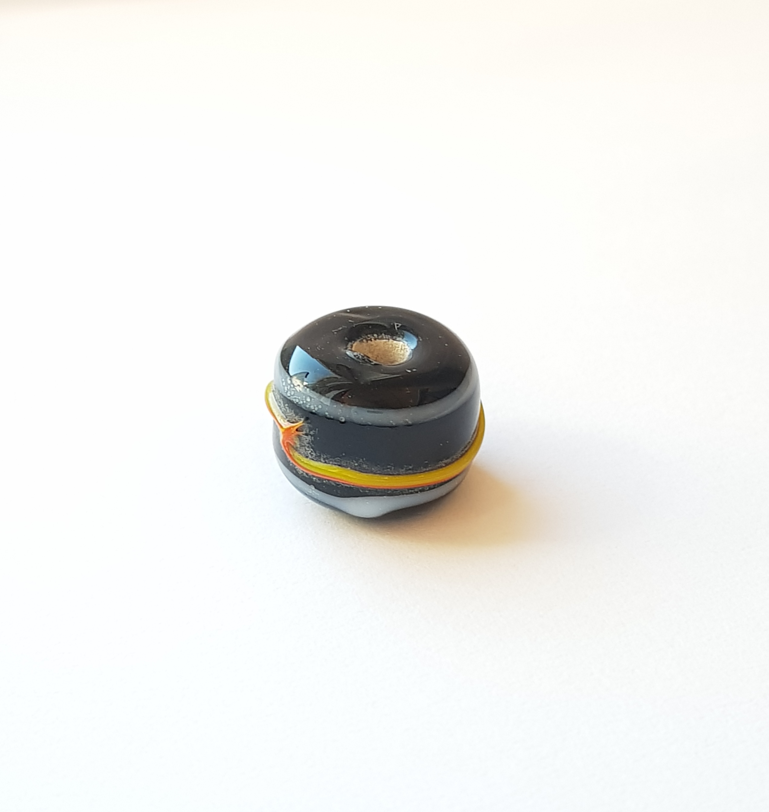 Svart pärla 11x14mm