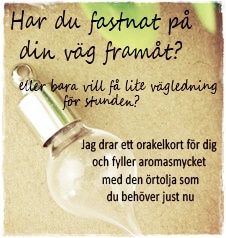 Aromaterapi smycke med naturkort