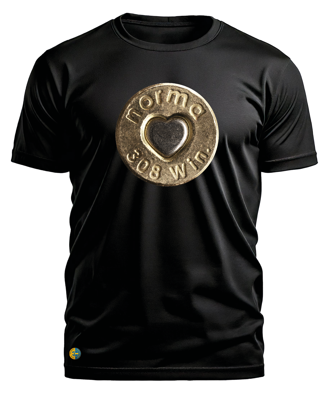 NORMA® Headstamp Heart men's t-shirt