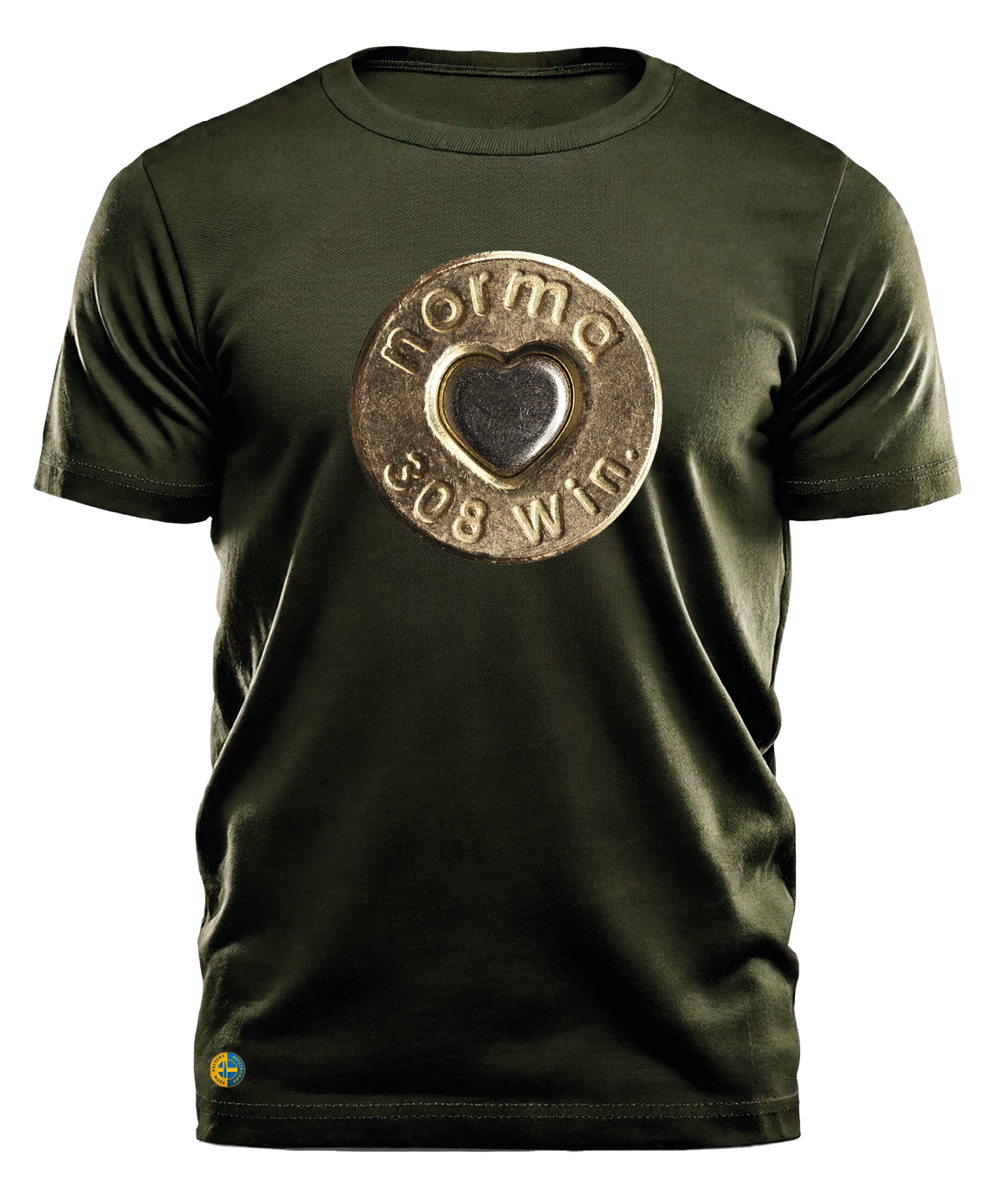 NORMA® Headstamp Heart men's t-shirt - 3