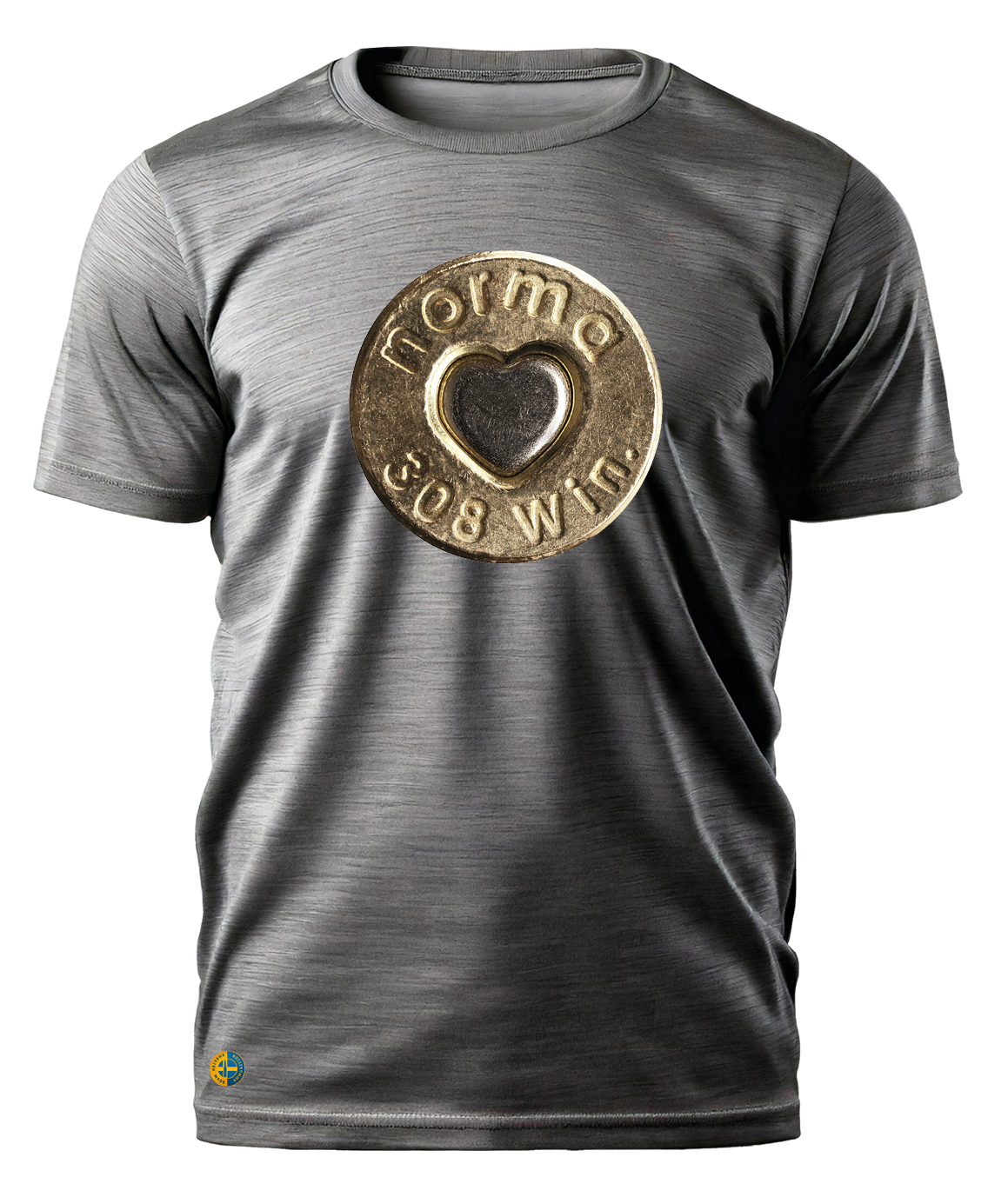 NORMA® Headstamp Heart men's t-shirt - 4