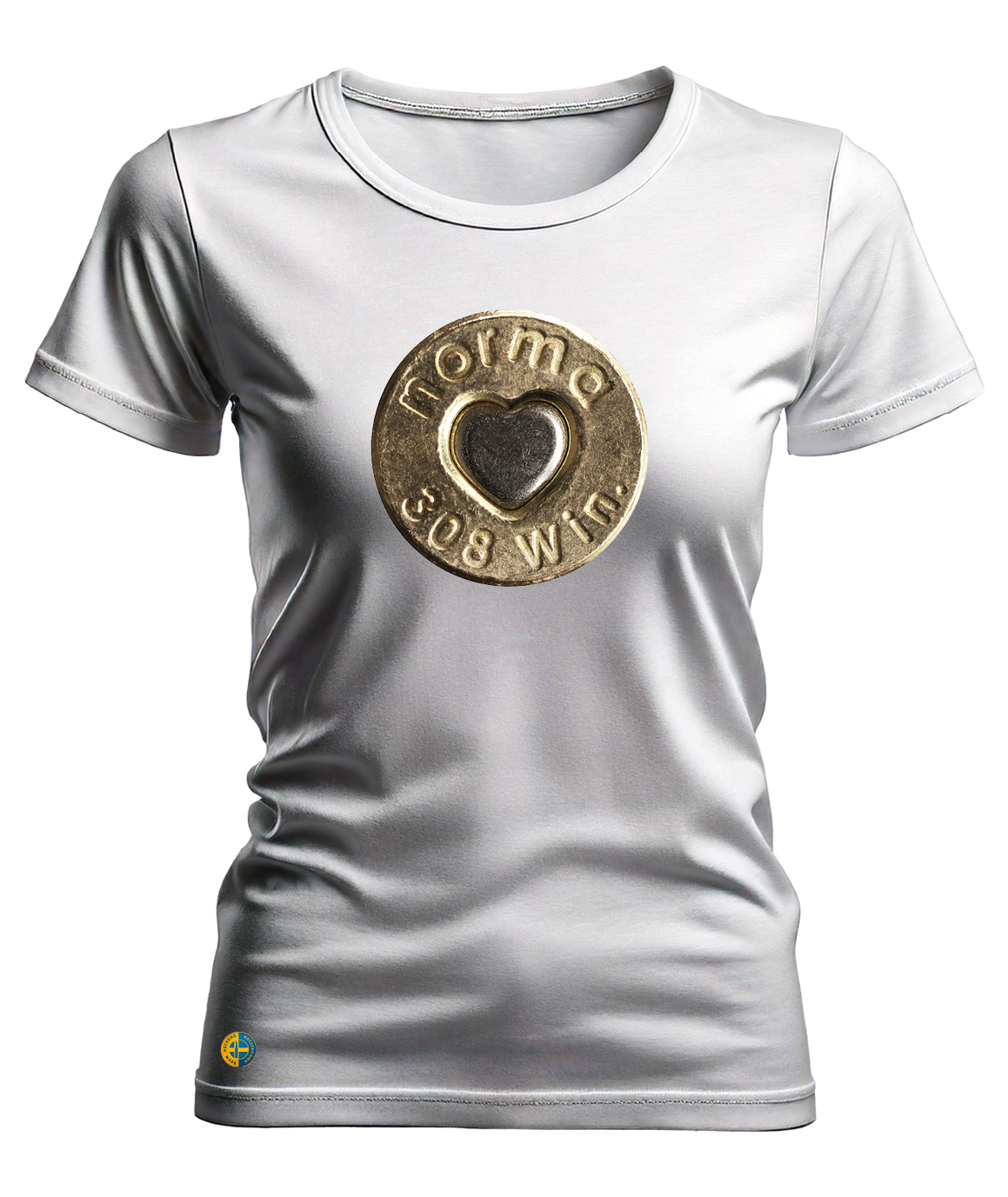 NORMA® Headstamp Heart dam t-shirt - 2