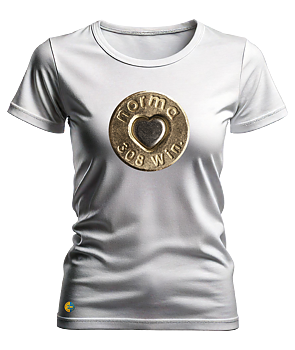 NORMA® Headstamp Heart women's t-shirt