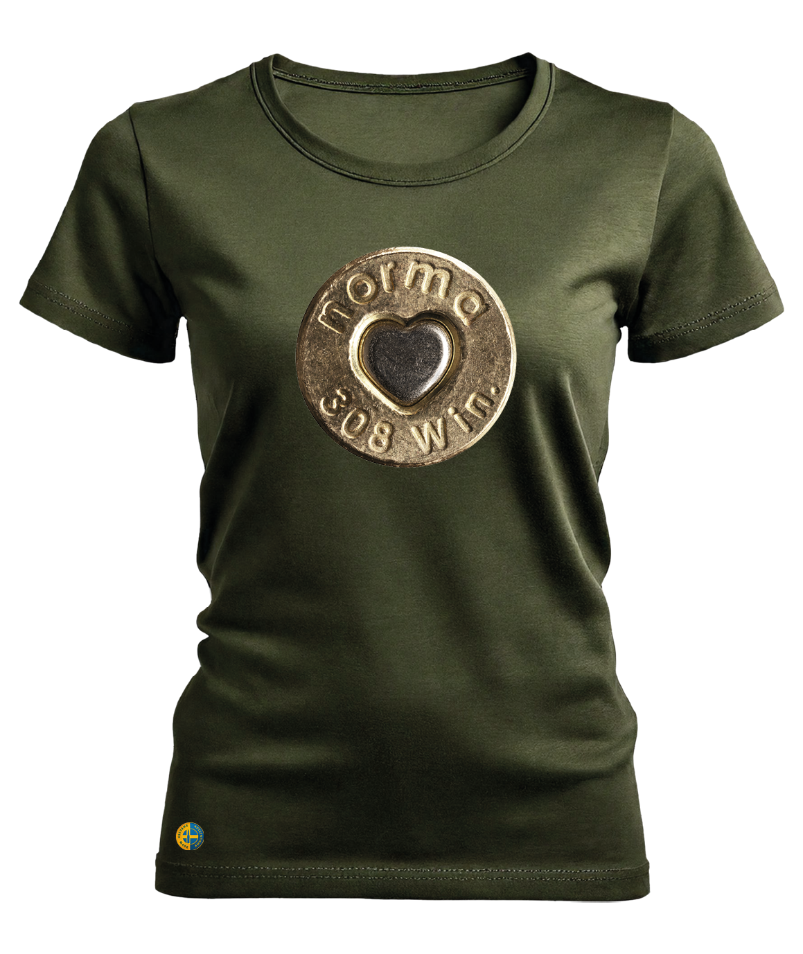 NORMA® Headstamp Heart dam t-shirt - 3