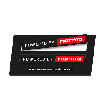 Powered by Norma® Klistermärken