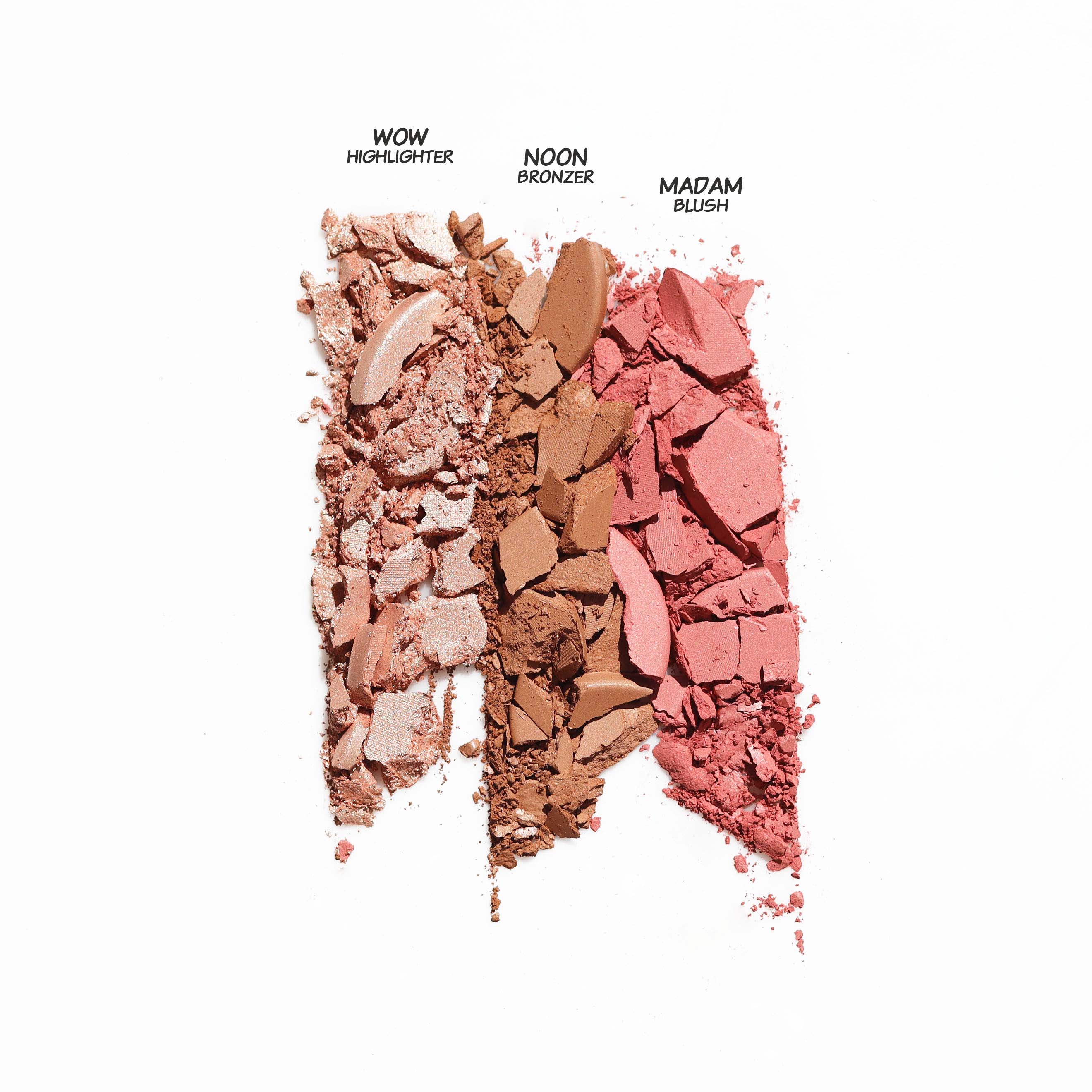 Double Crosser (Highlighter, Bronzer & Blush Palette) theBalm