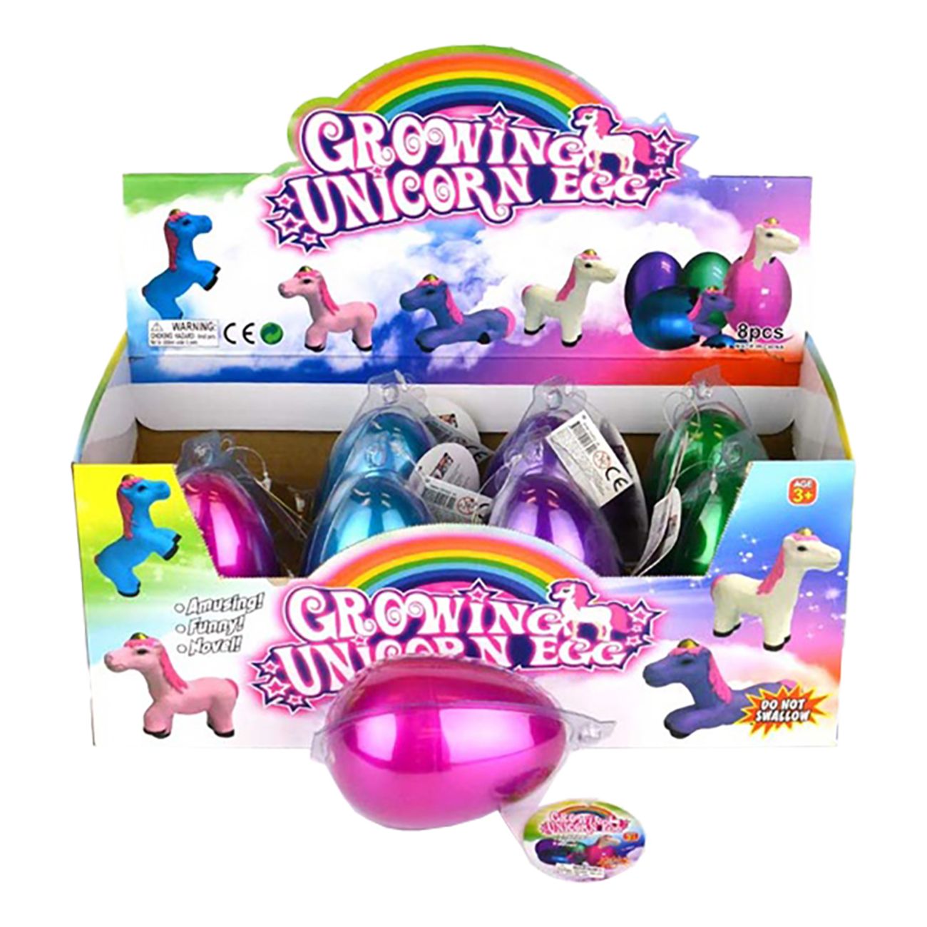 Growing Unicorn 12cm