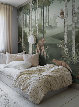 Wild Forest Mural - 6943