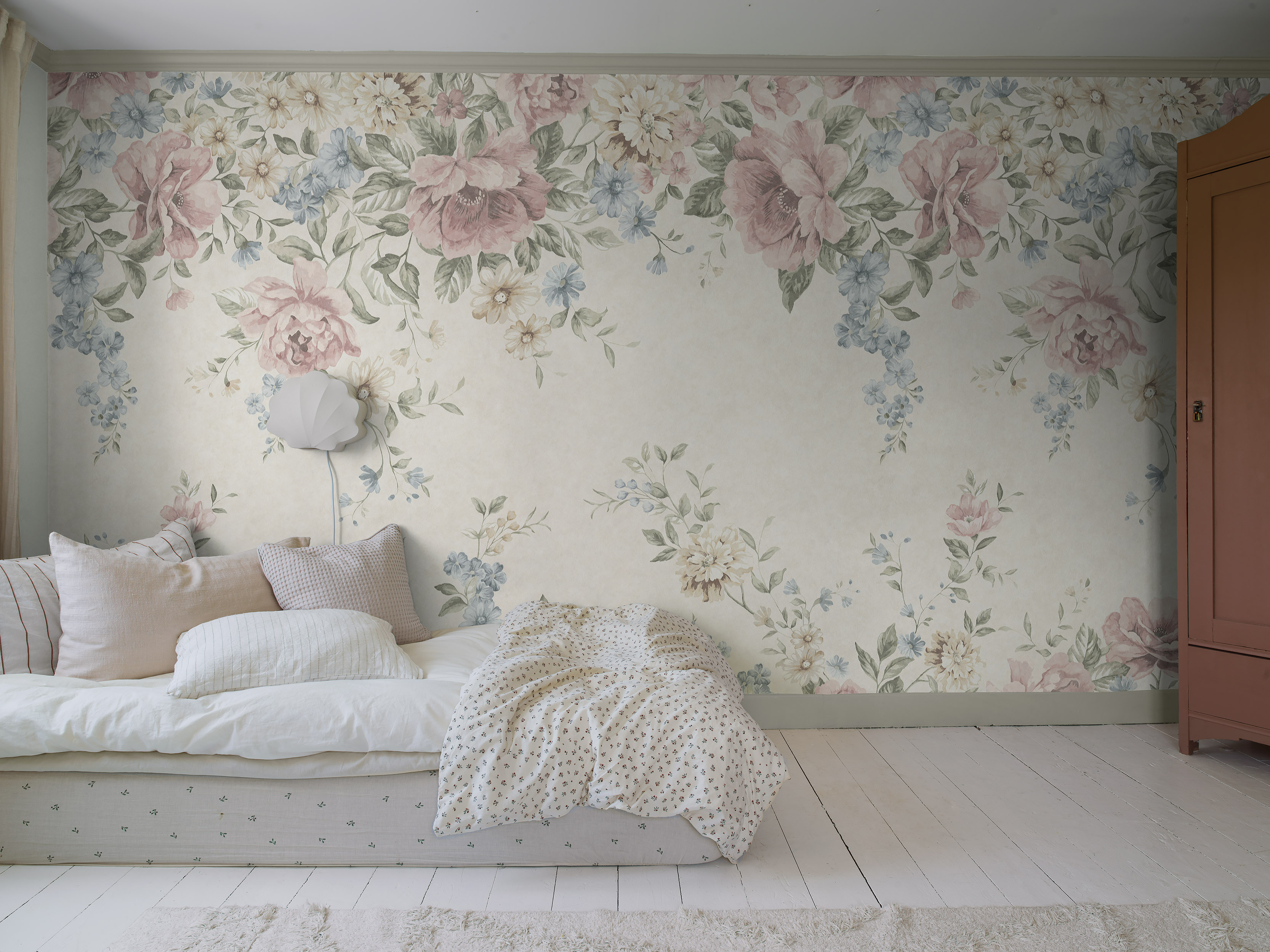 Flower Garden Mural - 6944