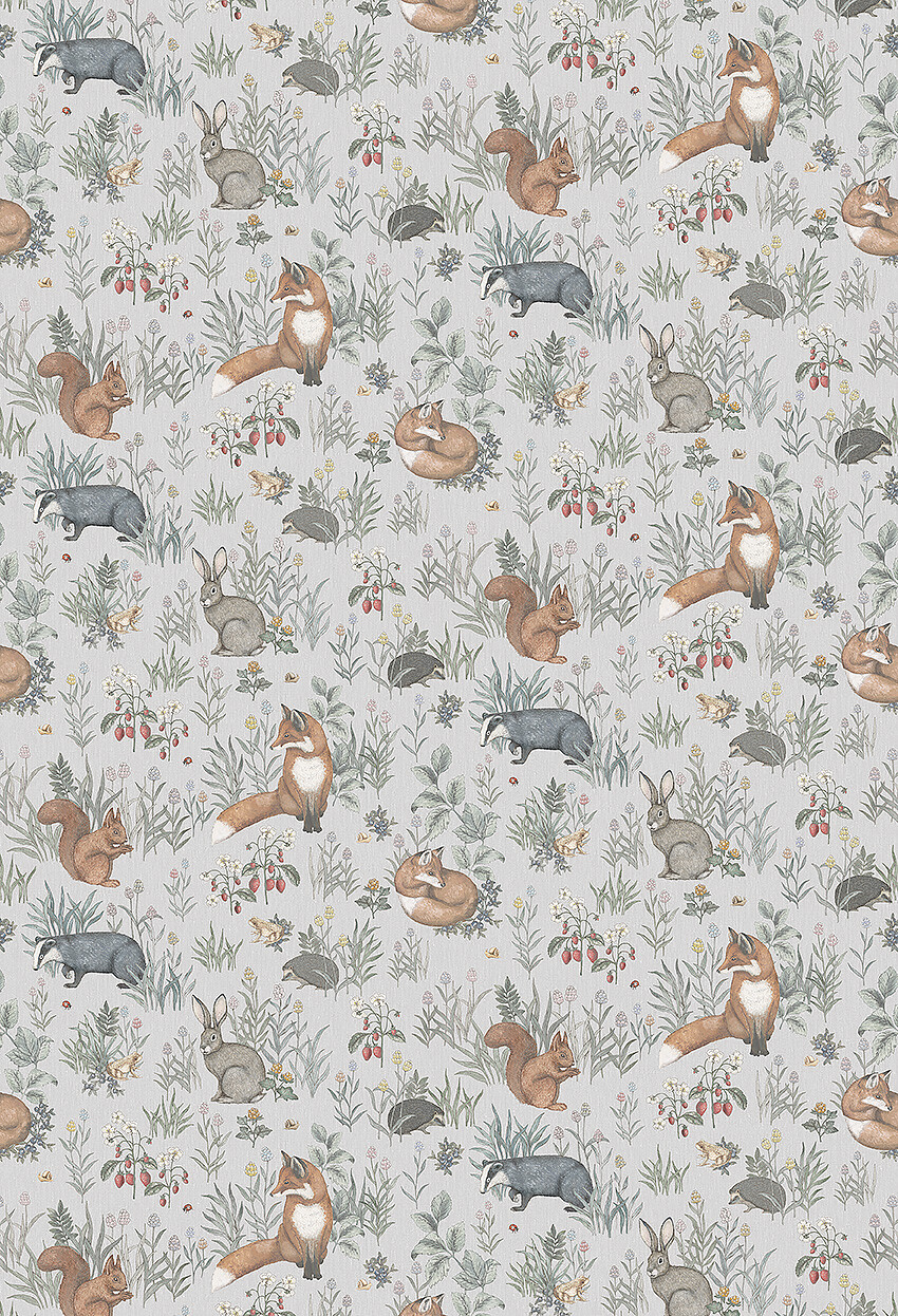 Forest Friends Mural - 7480