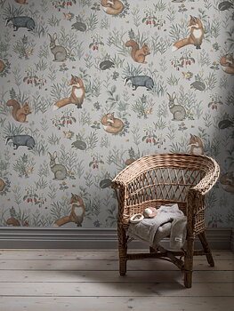 Forest Friends Mural - 7480