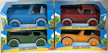 FREE WHEEL CAR 4ASS COLORS
