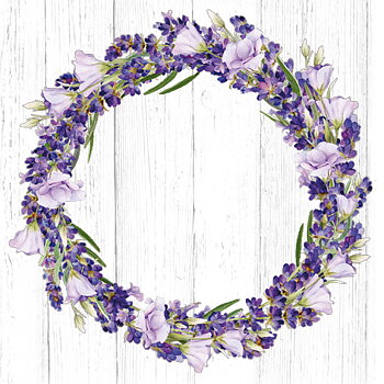 Matservetter Lavendel 20-pack