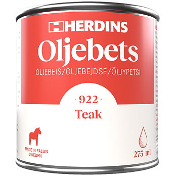 Herdins Oljebets Teak 275ml