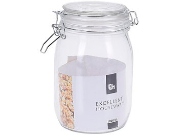 Inläggningsburk i Glas 1000ml