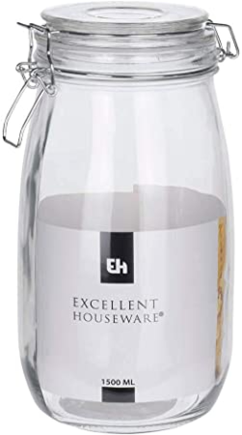 Inläggningsburk i glas 1500ml