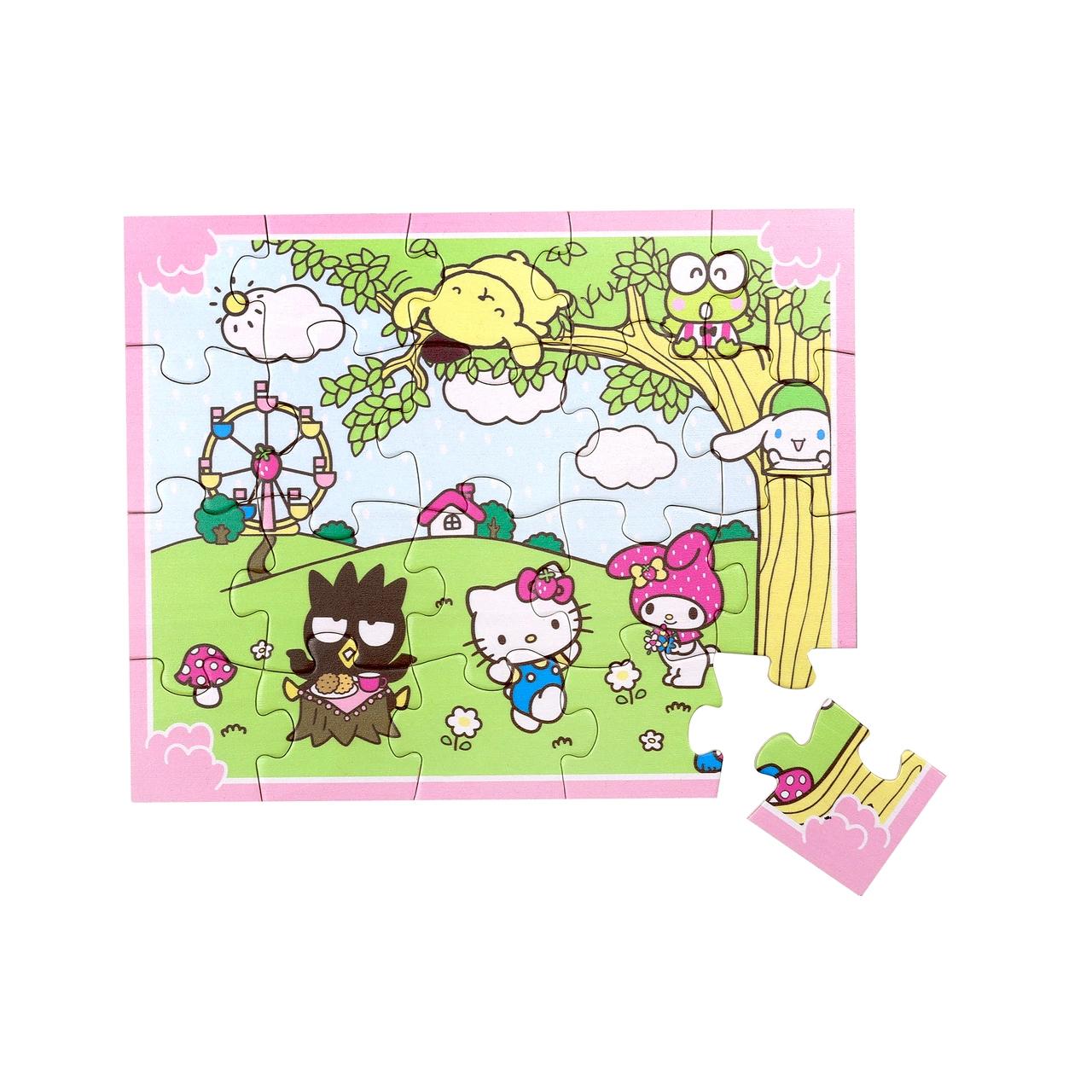 Hello Kitty Träpussel 20-bitar