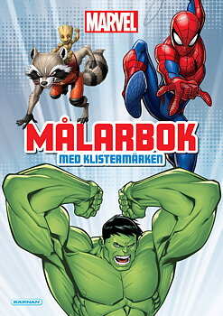 Målarbok Marvel Mix