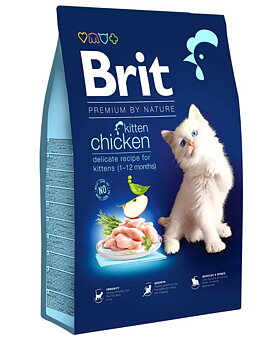 Brit Premium för Kattungar, Kyckling 1,5kg