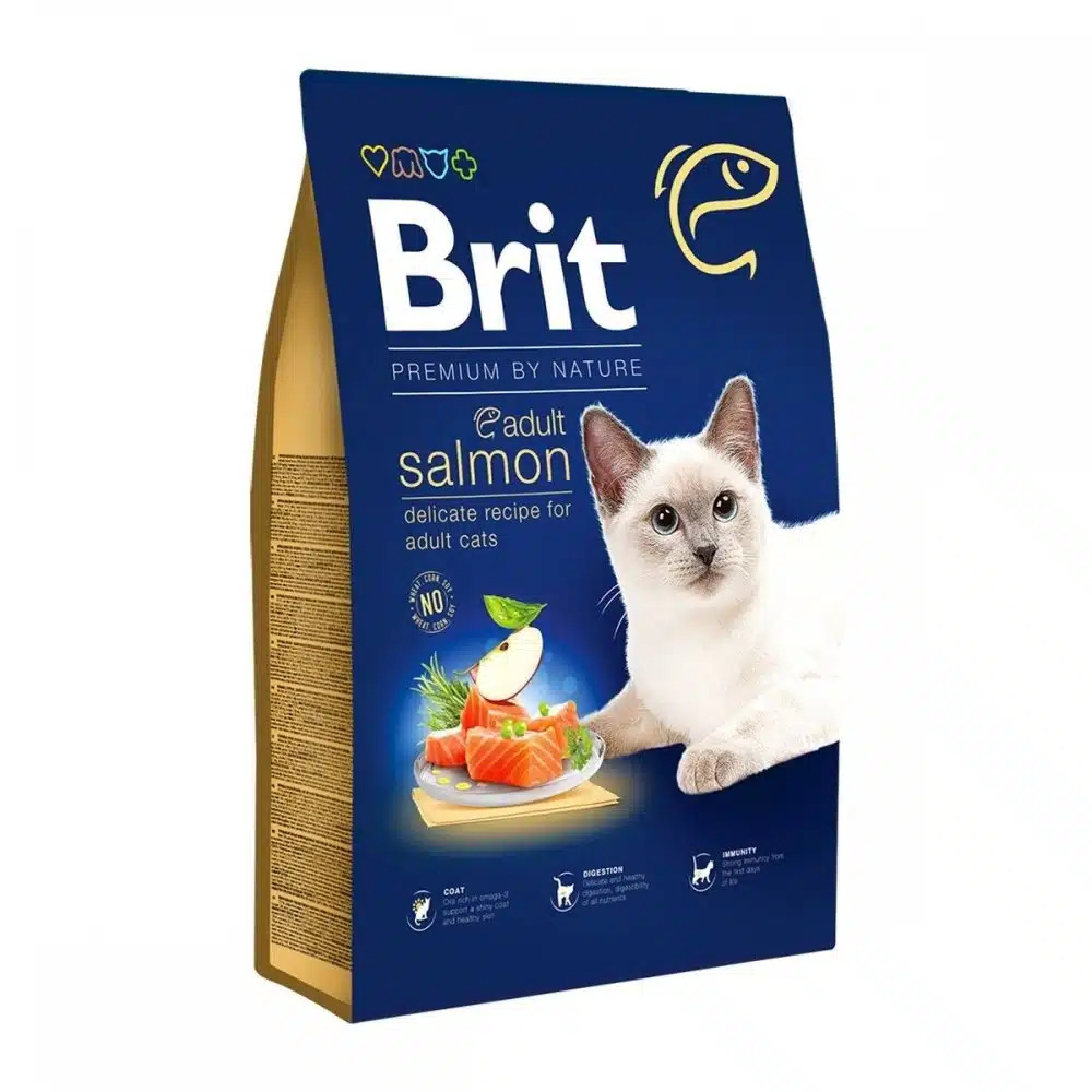 Brit Premium för Katter, Lax 1,5kg
