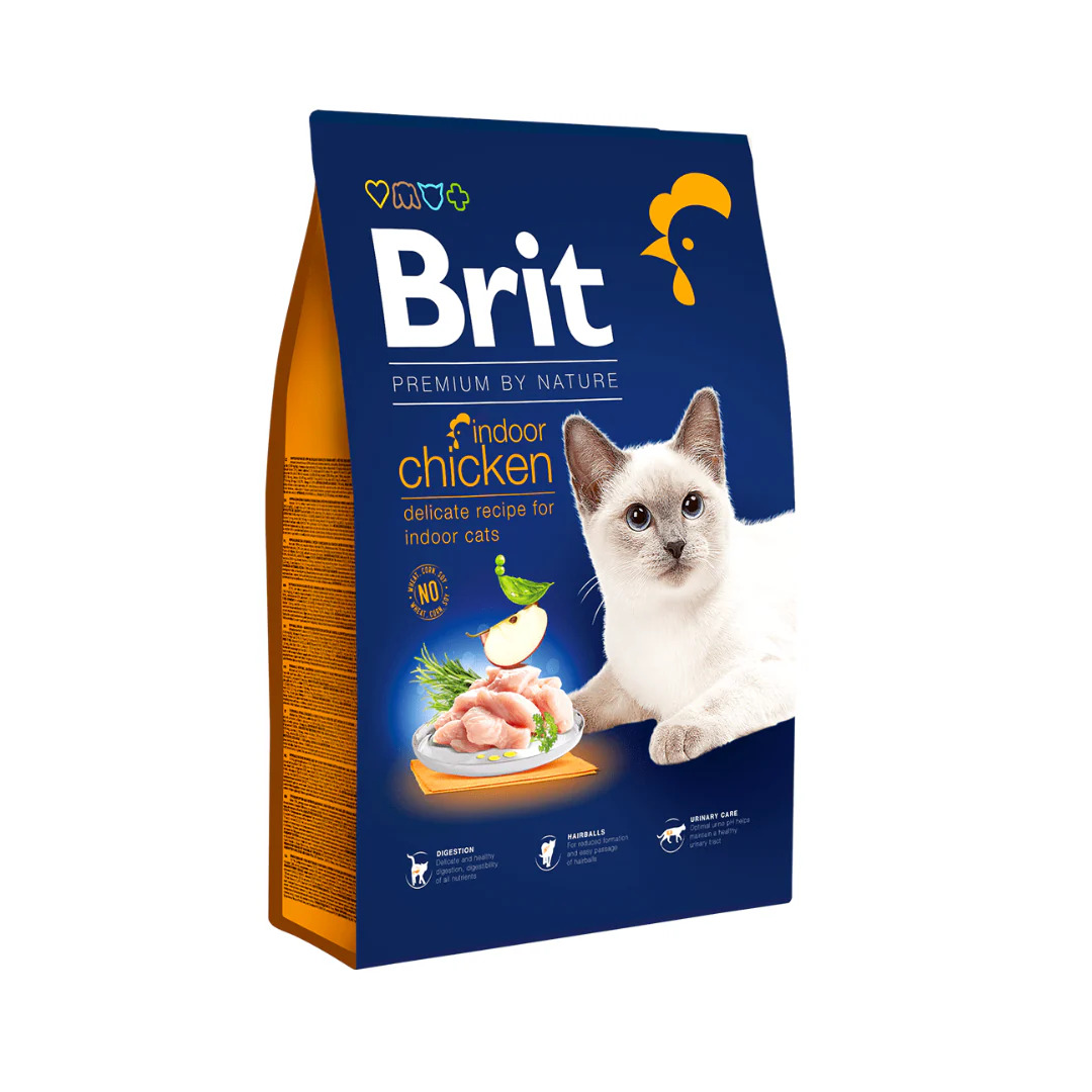 Brit Premium för Innekatter, Kyckling 1,5kg