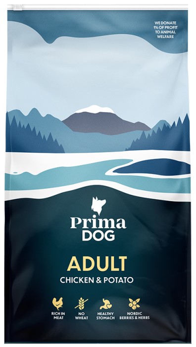 Prima Dog Kyckling & Potatis 10Kg