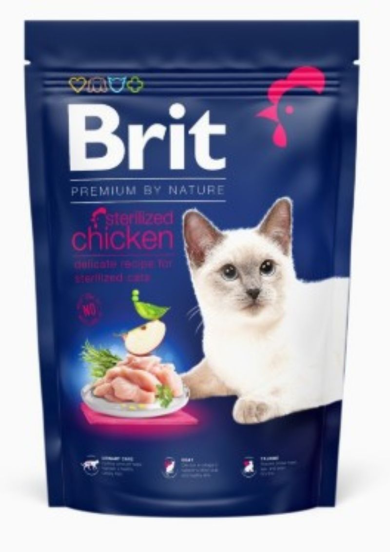 Brit Premium för Steriliserade Katter, Kyckling 1,5kg