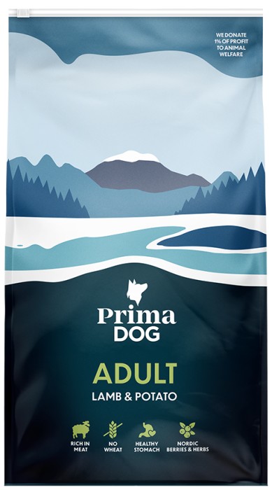 Prima Dog Lamm & Potatis 10Kg