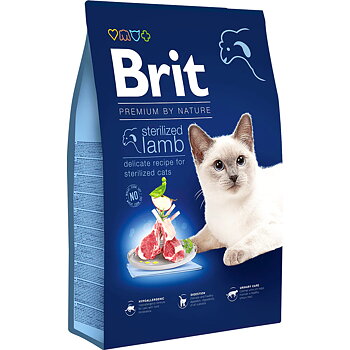 Brit Premium för Steriliserade Katter, Lamm 1,5kg