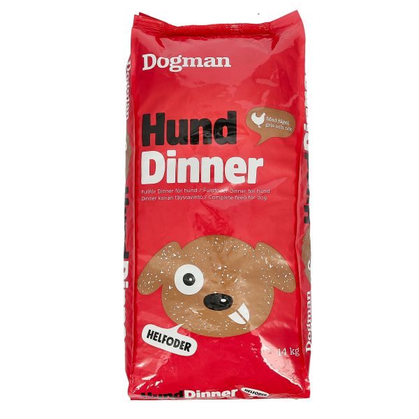 Dogman Hund Dinner 14kg