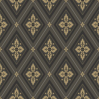 Astrid, Svart/guld - 692-04