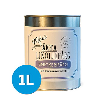 Wibo Snickerifärg Halvblank Bruten Kulör 1L