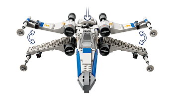 New Republic X-Wing Starfighter - 75460