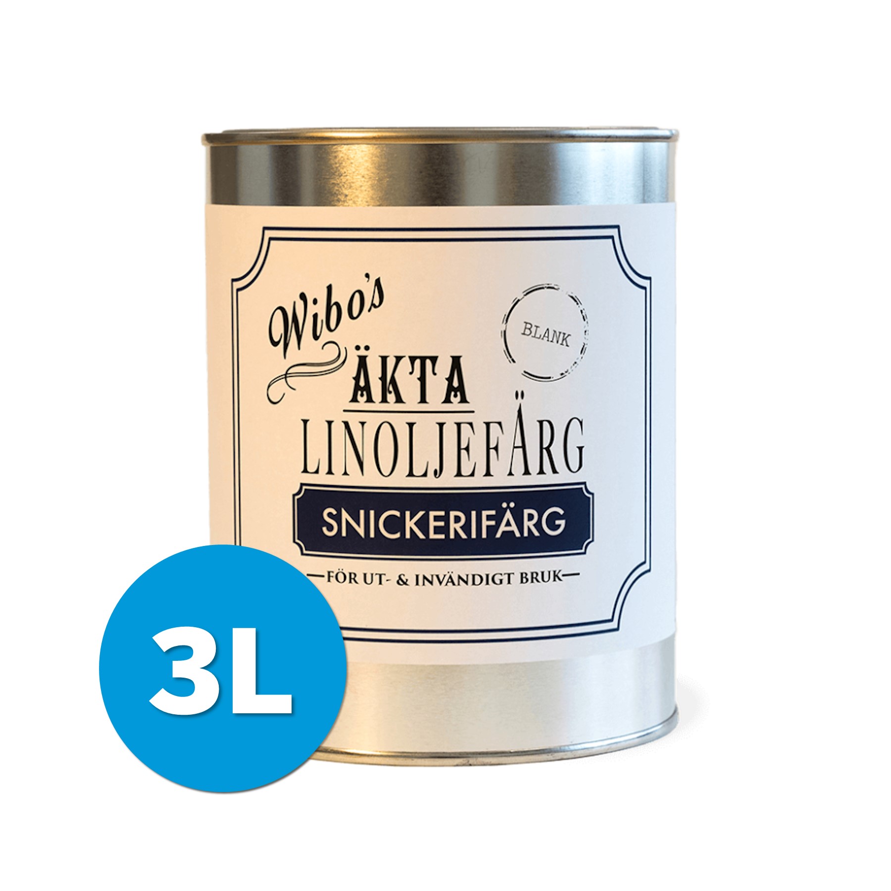 Wibo Snickerifärg Blank Bruten Kulör 3L