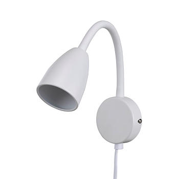 Vägglampa Moa Vit
