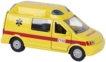 Ambulans Die Cast Ljud & Ljus