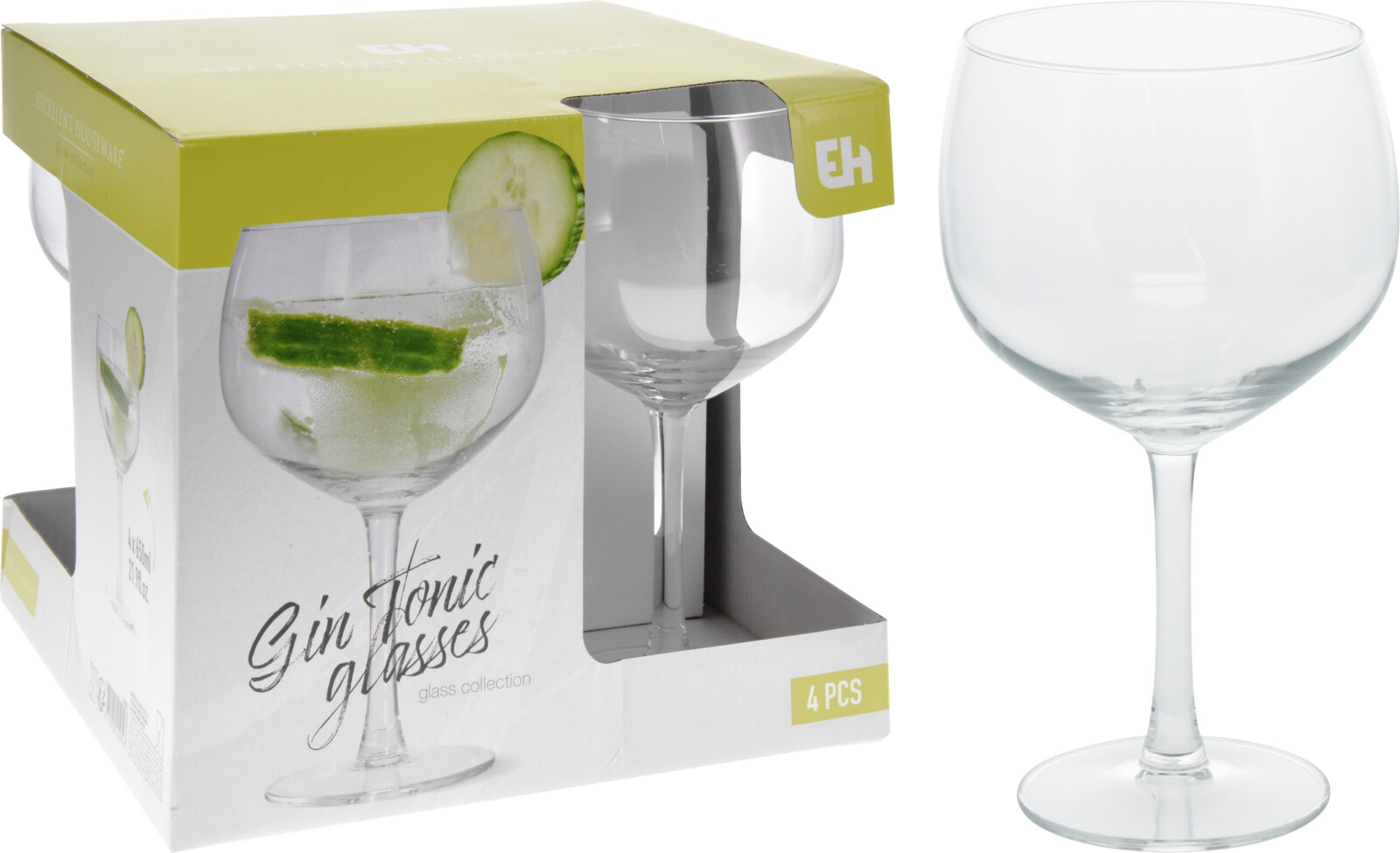 Gin & Tonic-glas 65cl 4-pack