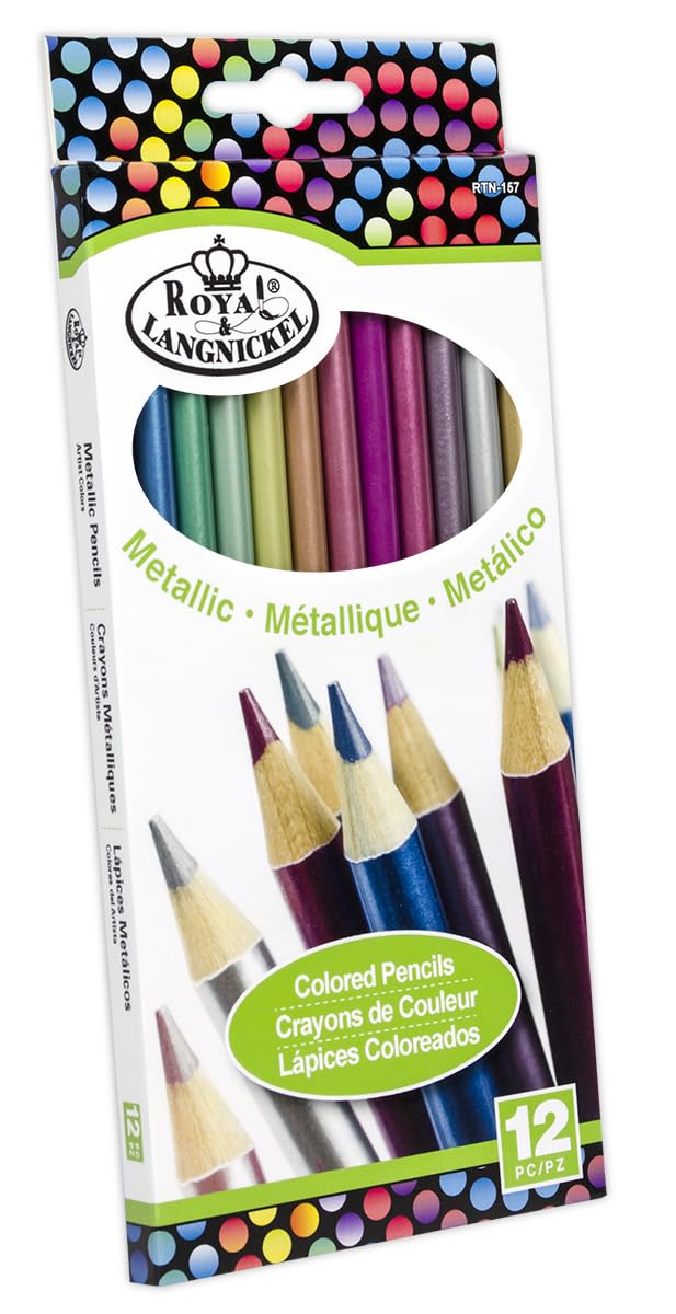 R&L Metallicpennor 12-pack