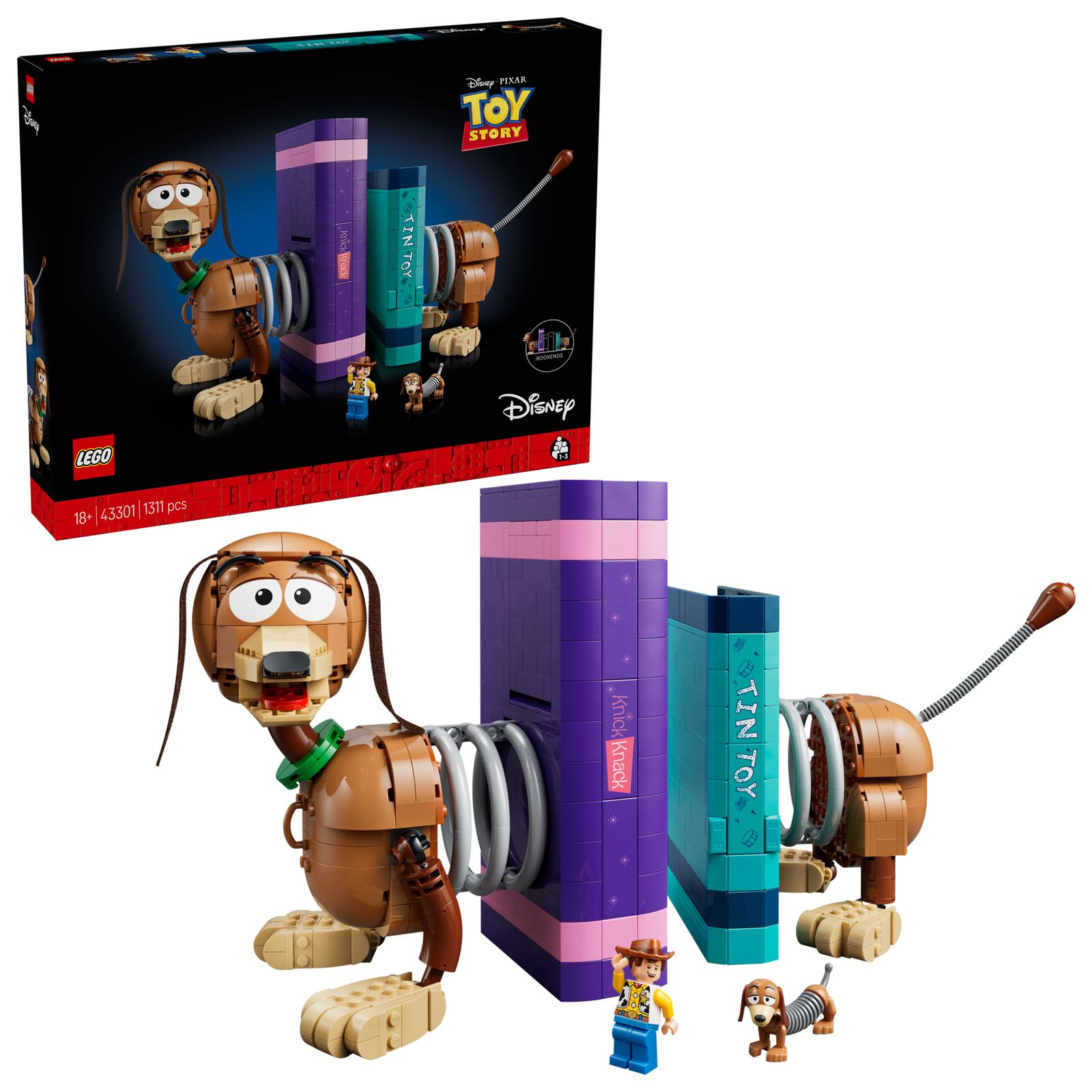 Toy Story Bokstöd med Hunden Slinky - 43301
