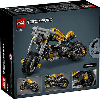 Gul Motorcykel - 42225