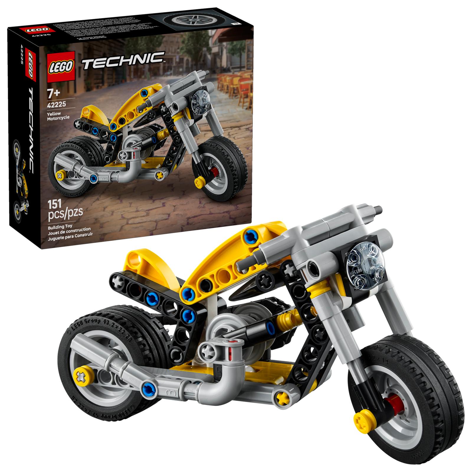 Gul Motorcykel - 42225