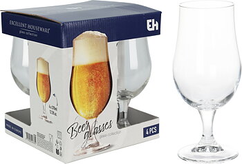 Ölglas 37cl 4-pack