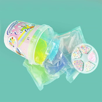 Unicorn Mix Slime & Crunch