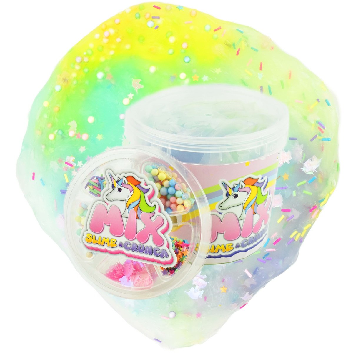 Unicorn Mix Slime & Crunch - 2