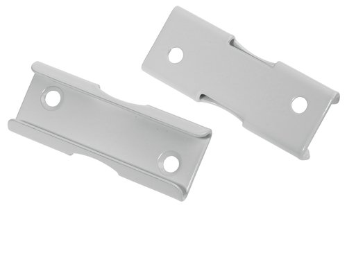 Väggbeslag Vit 7,5cm 2-pack